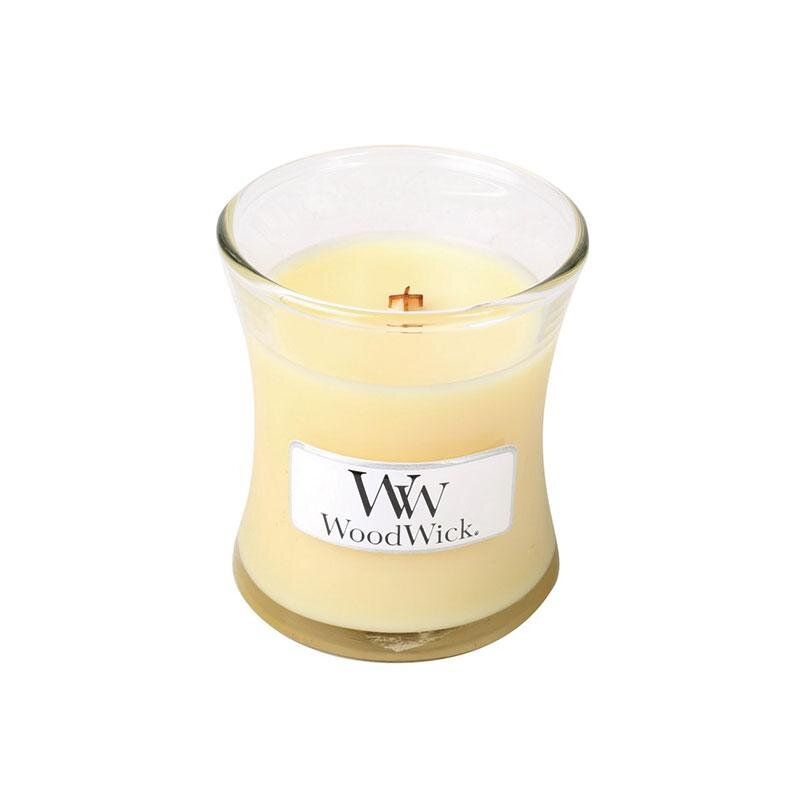 Ароматична свічка з квітковим ароматом Woodwick Mini Lemongrass & Lily 85 г Ароматична свічка з квітковим ароматом Woodwick Mini Lemongrass & Lily 85 г